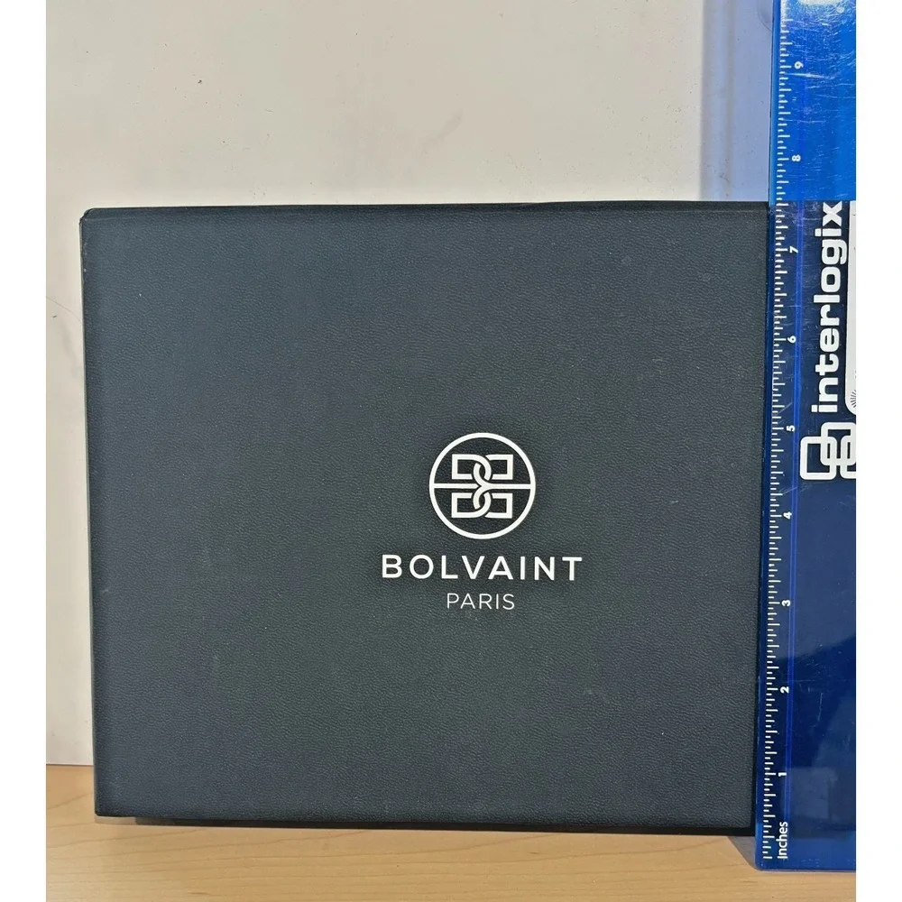 Bolvaint Paris Odyssey Ballpoint Pen Set Onyx Black Prussian Blue Case New